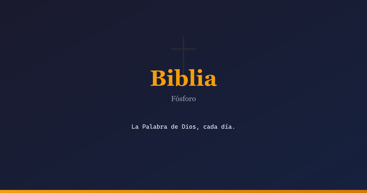 Biblia Fósforo